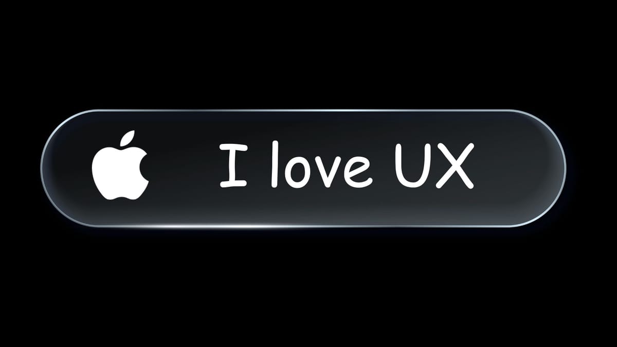 Liquid Glass and prioritizing looks over UX